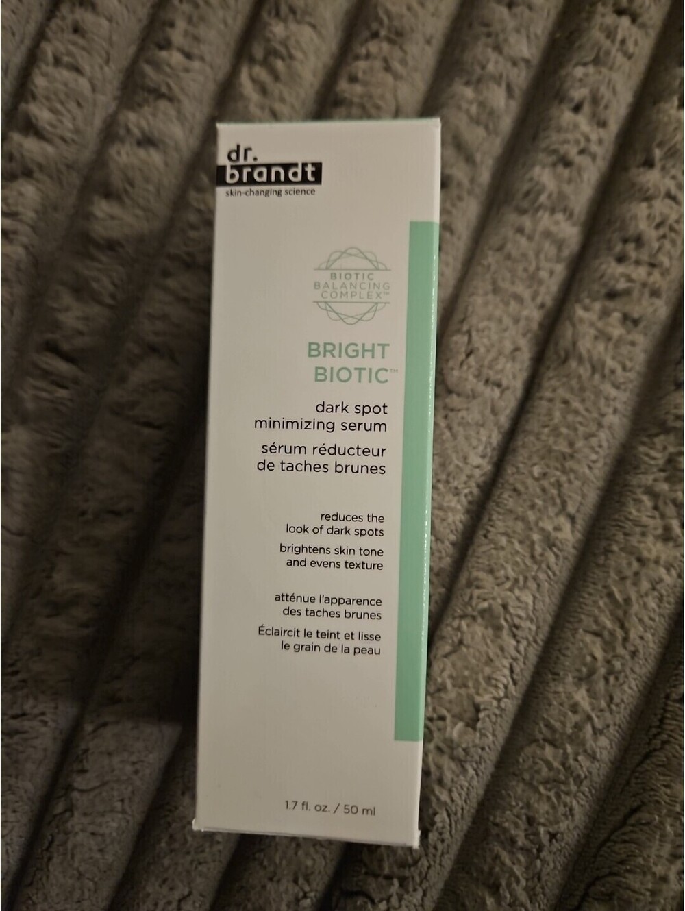 Dr. Brandt Bright Biotic Dark Spot Minimizing Serum 50ml/1.7oz Serum New